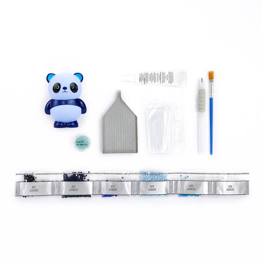 3.25" Panda Mystery 3D Diamond Art Kit by Make Market®